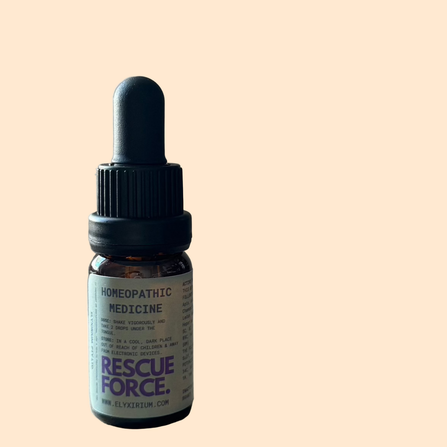 🛡️ Rescue Force | 10ml Homeopathic Emergency Blend