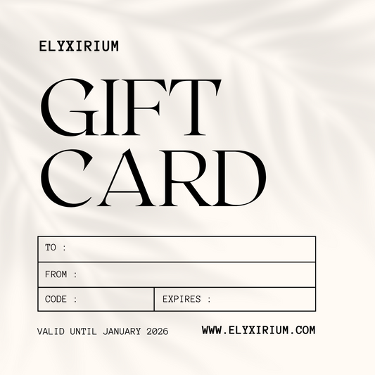 Elyxirium gift card - Homeopathic remedies as gifts